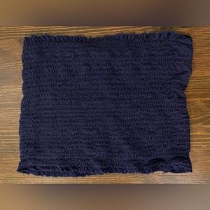 Navy Blue Tube Top